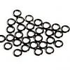 Wapsi Accessories ANGLERS IMAGE TIPPET RINGS MEDIUM BLACK NICKEL - 10 PACK 2 Wapsi Accessories ANGLERS IMAGE TIPPET RINGS MEDIUM BLACK NICKEL - 10 PACK