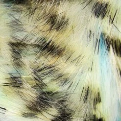 Hareline Black Barred Groovy Bunny Strips Materials