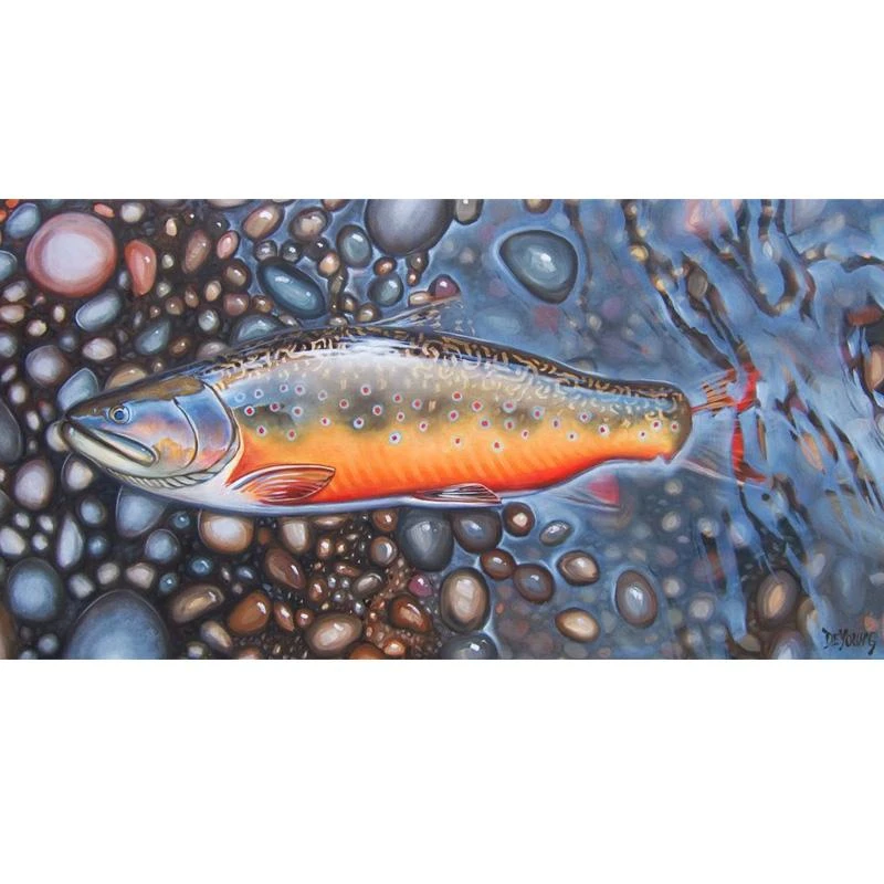 DeYoung Print - Beached Brookie Giclee Print Gifts 3 DeYoung Print - Beached Brookie Giclee Print Gifts