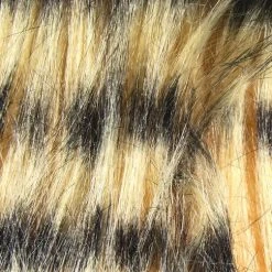 Hareline Barred Pseudo Hair Materials