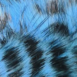 Hareline Black Barred Rabbit Strips Materials