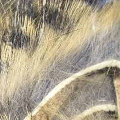 Hareline Black Barred Rabbit Strips Materials 25 Hareline Black Barred Rabbit Strips Materials