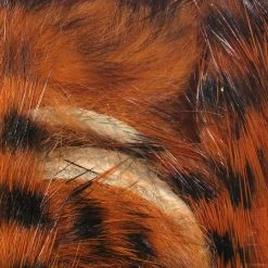 Hareline Black Barred Rabbit Strips Materials 32 Hareline Black Barred Rabbit Strips Materials