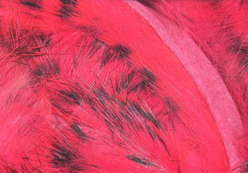 Hareline Black Barred Rabbit Strips Materials 19 Hareline Black Barred Rabbit Strips Materials