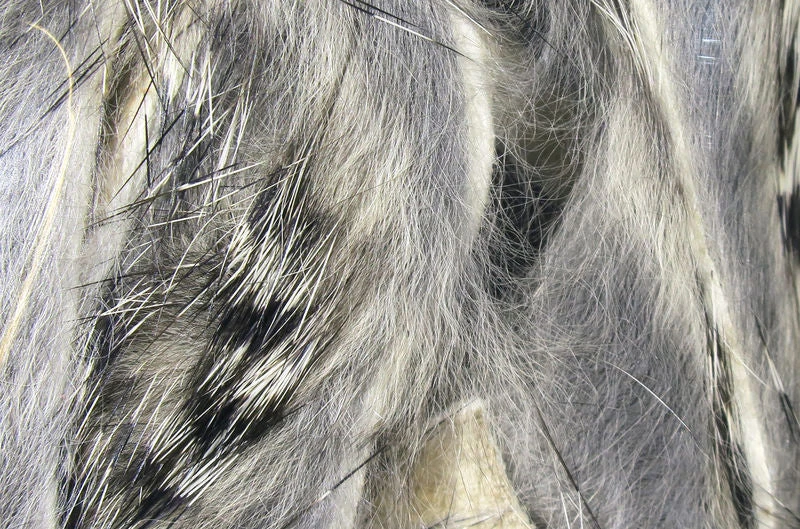 Hareline Black Barred Rabbit Strips Materials 21 Hareline Black Barred Rabbit Strips Materials