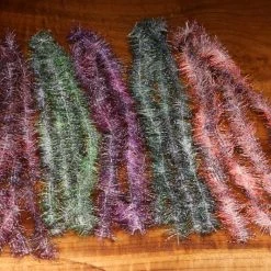 Hareline Black Barred UV Life Flex Wrap