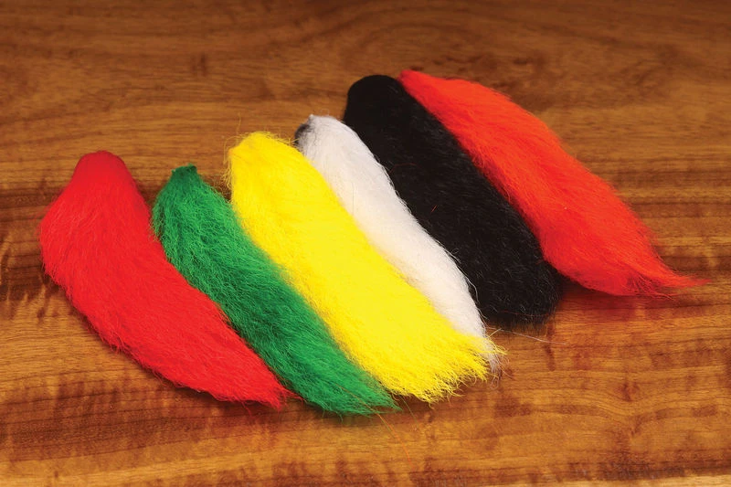 Hareline Calf Tail Materials 4 Hareline Calf Tail Materials
