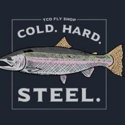 Shirts TCO Fly Shop's Cold Hard Steel T-Shirt