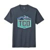 TCO Fly Shop TCO Logo T-Shirt - Fish Mountain Crest Shirts 1 TCO Fly Shop TCO Logo T-Shirt - Fish Mountain Crest Shirts