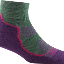 DARN TOUGH WOMENS LIGHT HIKER 1/4 LIGHTWEIGHT WITH CUSHION Socks Hats Gloves