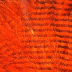 Hareline Fine Black Barred Marabou Feathers Materials