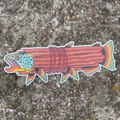 Fly Fishing Stickers DrewLR Sticker - Fish Sticks