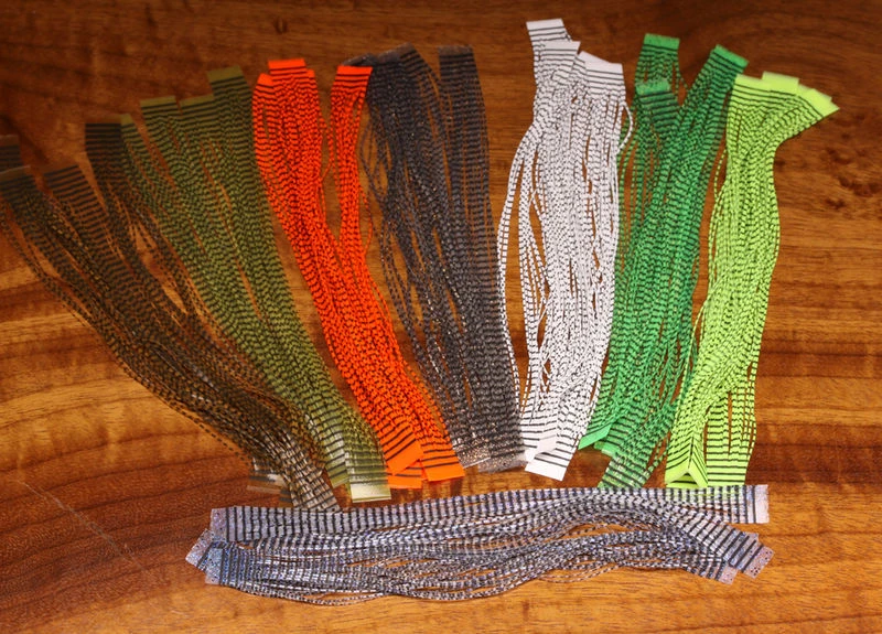 Hareline Materials Grizzly Micro Legs 4 Hareline Materials Grizzly Micro Legs