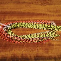 Hareline Materials Grizzly Barred Rubber Legs 5 Hareline Materials Grizzly Barred Rubber Legs