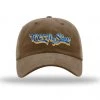 Socks Hats Gloves TCO Fly Shop Logo Hat - Retro Logo - Garment Washed Twill Driftwood