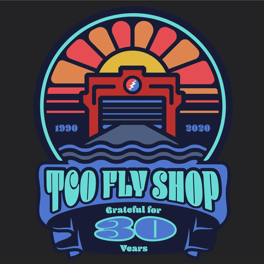 TCO Fly Shop Jackets TCO Logo 30th Anniversary Hoody 5 TCO Fly Shop Jackets TCO Logo 30th Anniversary Hoody