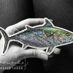 Andrea Larko False Albacore Zentangle Sticker