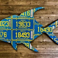 Cody Richardson Art - Bahamas Permit License Plate Art Gifts