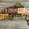 Cody Richardson Art - North Carolina Antique Trout License Plate Art 2 Cody Richardson Art - North Carolina Antique Trout License Plate Art