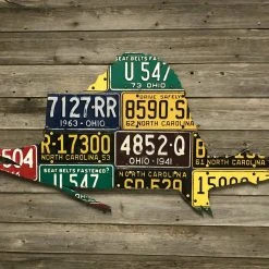 Cody Richardson Art - Mixed State Sailfish License Plate Art
