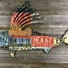 Cody Richardson Art - Mexico Roosterfish License Plate Art 2 Cody Richardson Art - Mexico Roosterfish License Plate Art