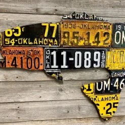 Cody Richardson Art - Oklahoma Largemouth Bass License Plate Art Gifts