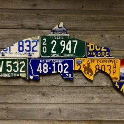 Cody Richardson Art - Pacific Northwest Steelhead License Plate Art Gifts