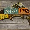 Gifts Cody Richardson Art - Colorado Antique Trout License Plate Art 1 Gifts Cody Richardson Art - Colorado Antique Trout License Plate Art