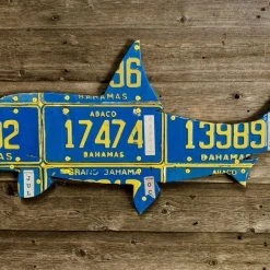 Gifts Cody Richardson Art - Bahamas Bonefish License Plate Art