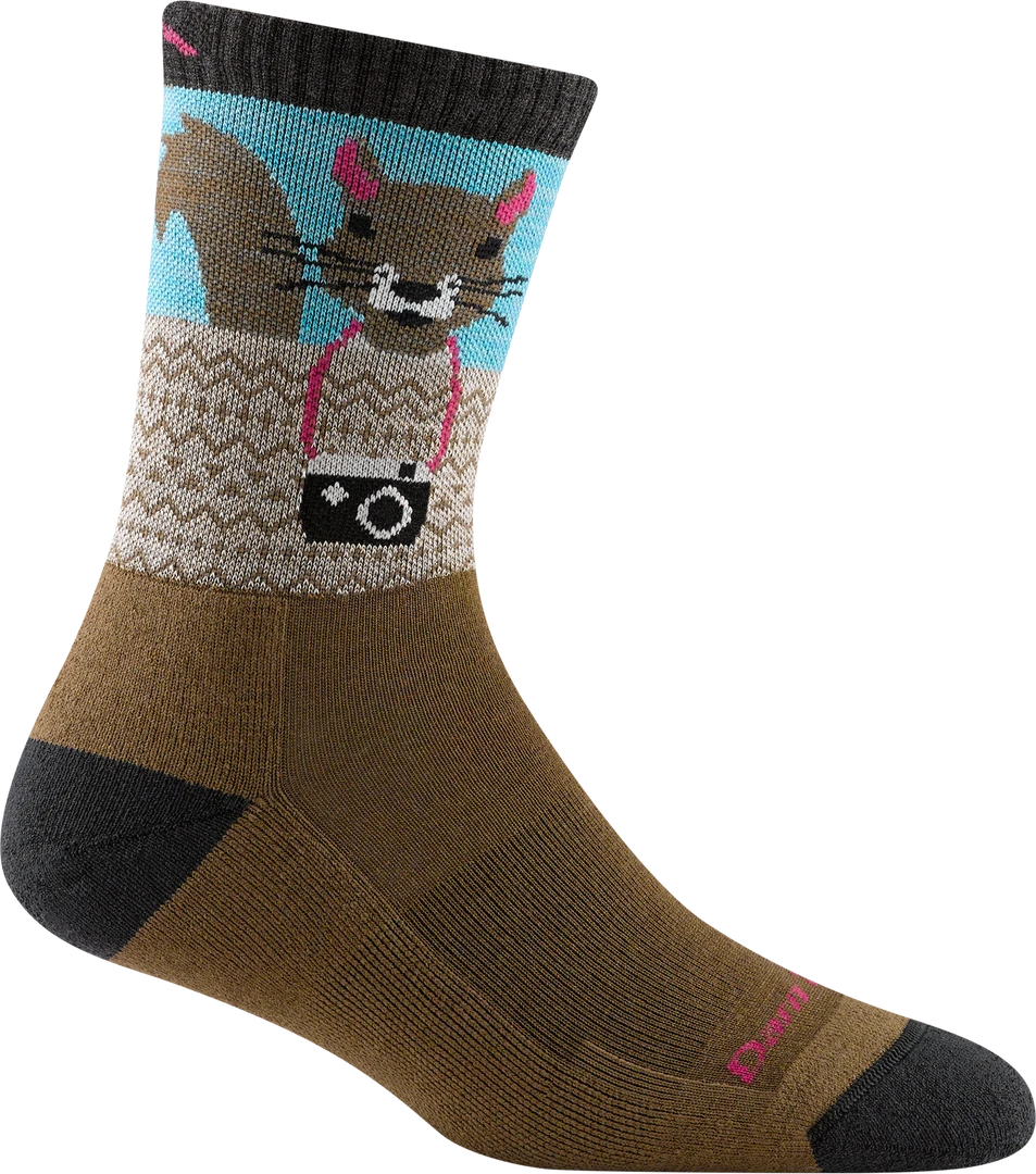 DARN TOUGH WOMENS CRITTER CLUB MICRO CREW LIGHTWEIGHT WITH CUSHION 4 DARN TOUGH WOMENS CRITTER CLUB MICRO CREW LIGHTWEIGHT WITH CUSHION