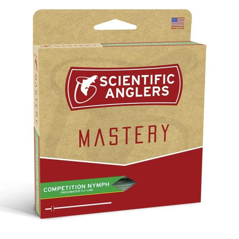 Fly Lines SCIENTIFIC ANGLERS MASTERY COMPETITION NYMPH (.022" Diameter) 3 Fly Lines SCIENTIFIC ANGLERS MASTERY COMPETITION NYMPH (.022" Diameter)
