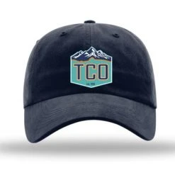 Socks Hats Gloves TCO Fly Shop Logo Hat Washed Chino - Crest Logo