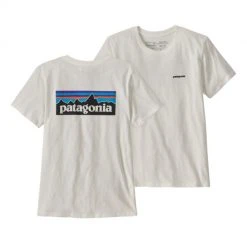 Patagonia Womens P 6 Logo Organic Crew T Shirt - SALE Shirts