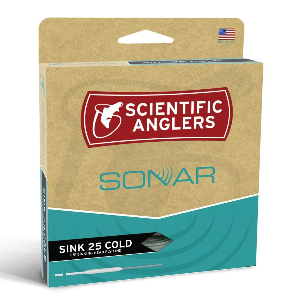 Fly Lines SCIENTIFIC ANGLERS SONAR SINK 25 (COLD) 3 Fly Lines SCIENTIFIC ANGLERS SONAR SINK 25 (COLD)