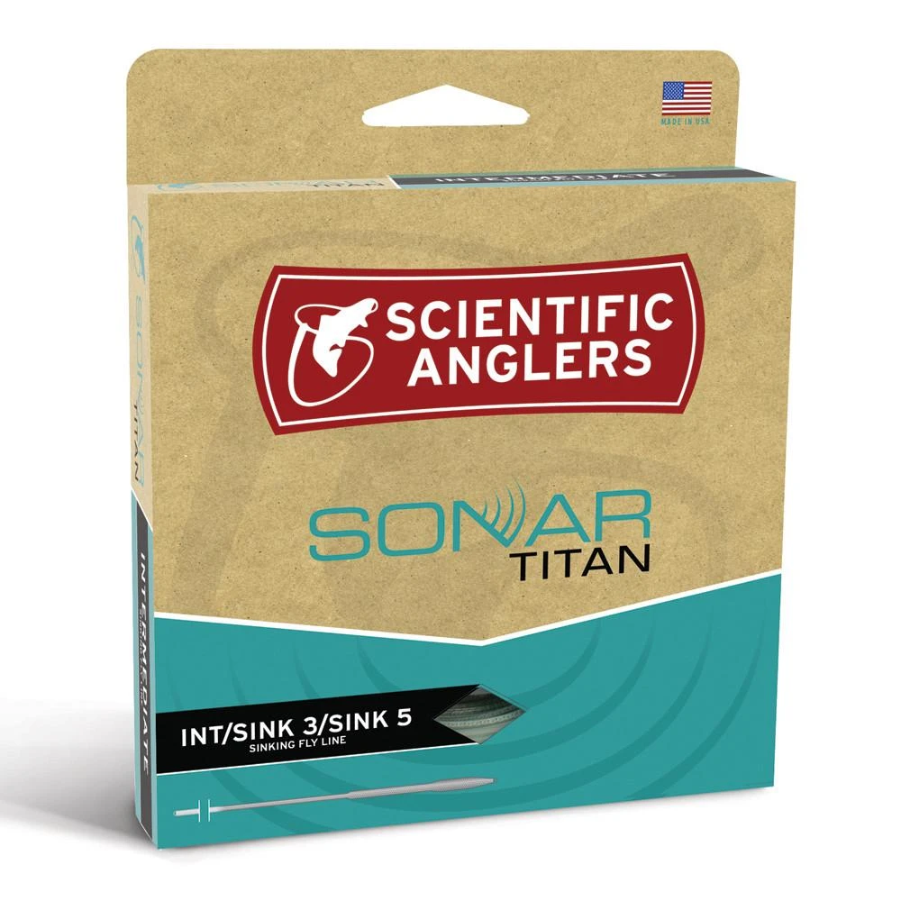 SCIENTIFIC ANGLERS SONAR TITAN TAPER INTERMEDIATE / SINK 3 / SINK 5 Fly Lines 3 SCIENTIFIC ANGLERS SONAR TITAN TAPER INTERMEDIATE / SINK 3 / SINK 5 Fly Lines