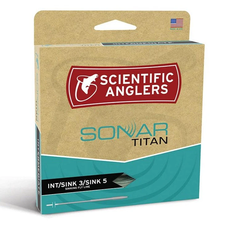 SCIENTIFIC ANGLERS SONAR TITAN TAPER INTERMEDIATE - SINK 3 - SINK 6 Fly Lines 3 SCIENTIFIC ANGLERS SONAR TITAN TAPER INTERMEDIATE - SINK 3 - SINK 6 Fly Lines