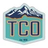 TCO Fly Shop Fly Fishing Stickers TCO Sticker - Crest Logo