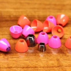 Hareline Tube Cone Head Large 1/4 Inch 6.5mm Materials