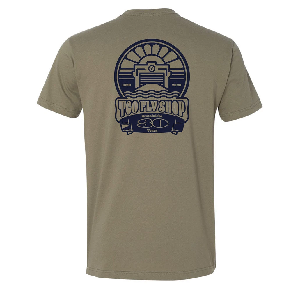 TCO Fly Shop TCO Logo T-Shirt 30th Anniversary Monochrome Tee 3 TCO Fly Shop TCO Logo T-Shirt 30th Anniversary Monochrome Tee