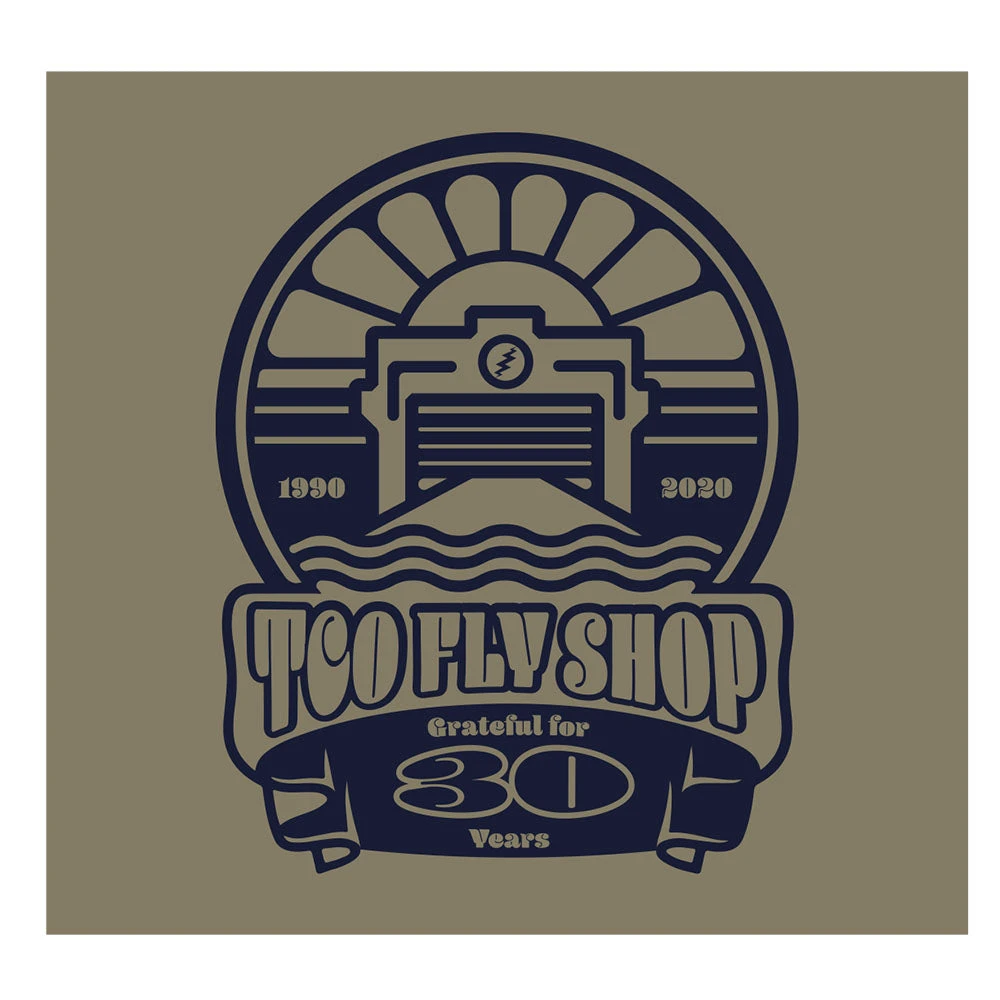 TCO Fly Shop TCO Logo T-Shirt 30th Anniversary Monochrome Tee 6 TCO Fly Shop TCO Logo T-Shirt 30th Anniversary Monochrome Tee