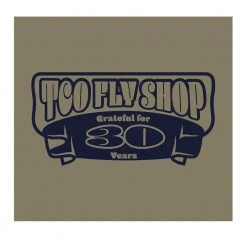 TCO Fly Shop TCO Logo T-Shirt 30th Anniversary Monochrome Tee 8 TCO Fly Shop TCO Logo T-Shirt 30th Anniversary Monochrome Tee
