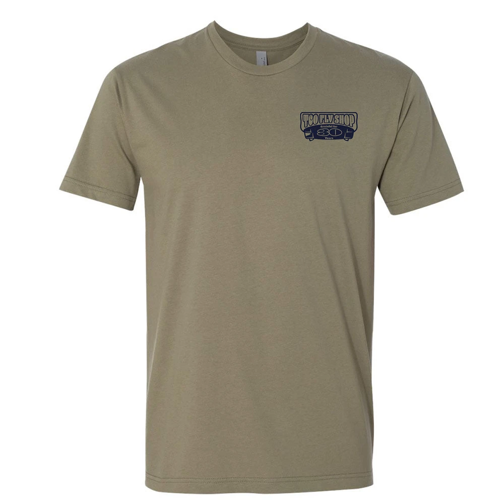 TCO Fly Shop TCO Logo T-Shirt 30th Anniversary Monochrome Tee 4 TCO Fly Shop TCO Logo T-Shirt 30th Anniversary Monochrome Tee