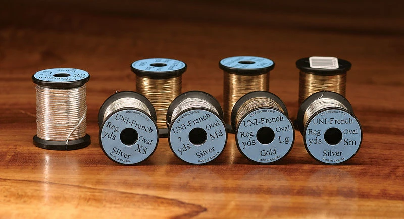 Hareline Uni-French Oval Tinsel 3 Hareline Uni-French Oval Tinsel