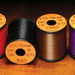 Hareline Uni #6/0 Waxed Thread Materials