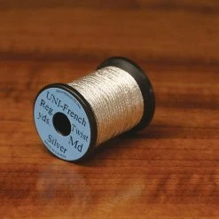 Hareline Uni-French Twist Silver Medium Materials