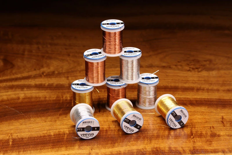 Hareline Materials Large Veevus French Tinsel 3 Hareline Materials Large Veevus French Tinsel